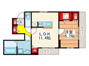 TKS北垣内の物件間取画像